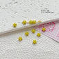 Star Butterfly Metal Beads 5mm Candy Colored Baked Painted 20pcs 21
