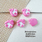 Baking Painted House and Camera Metal Beads 11mm 15mm Pastel Colors 20pcs 12
