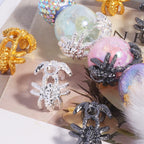 Alloy Spider Bead Caps 20mm 20pcs 4