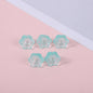 Czech Glass Beads Lily Orchid 10mm Transparent Mixed Colors 100pcs 9