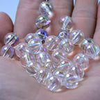 Transparent Round Acrylic Beads 4-12mm Clear Smooth 400pcs 4