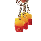 Resin French Fries Keychain Food Theme Miniature Charm 5