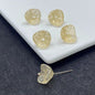 Czech Glass Beads Morning Flower Glory 9x12mm Translucent 100pcs 9
