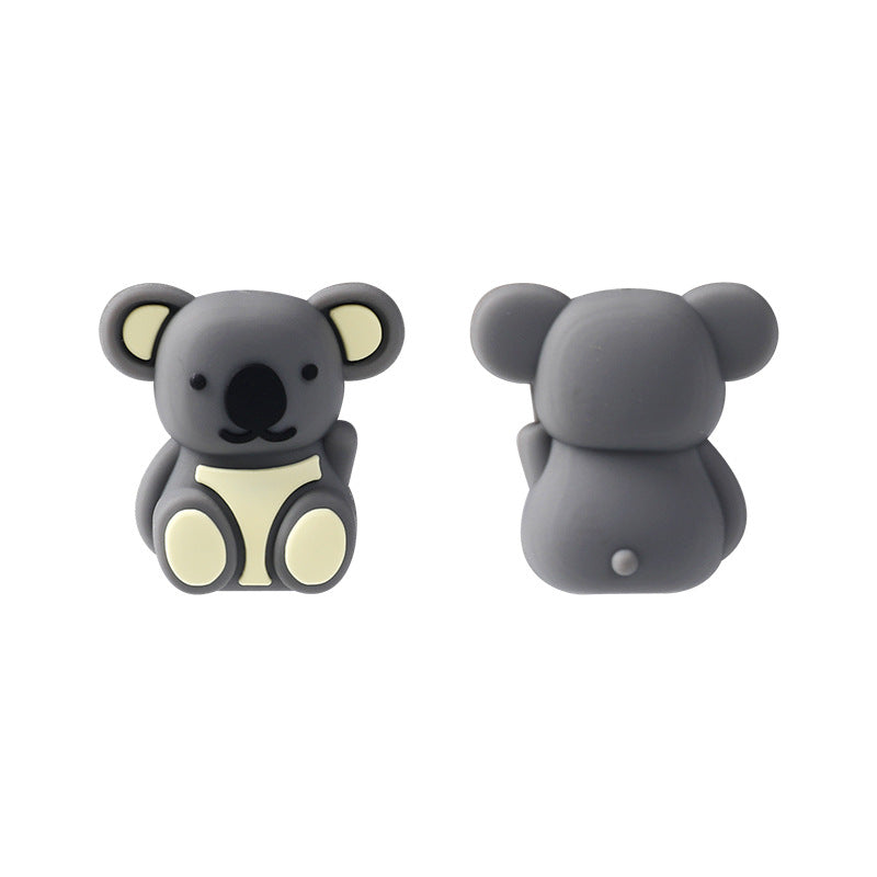 Silicone 3D Focal Beads Koala Sitting Pose