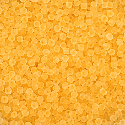 Transparent Frosted Seed Glass Beads 2mm with 1mm Hole 660pcs 37