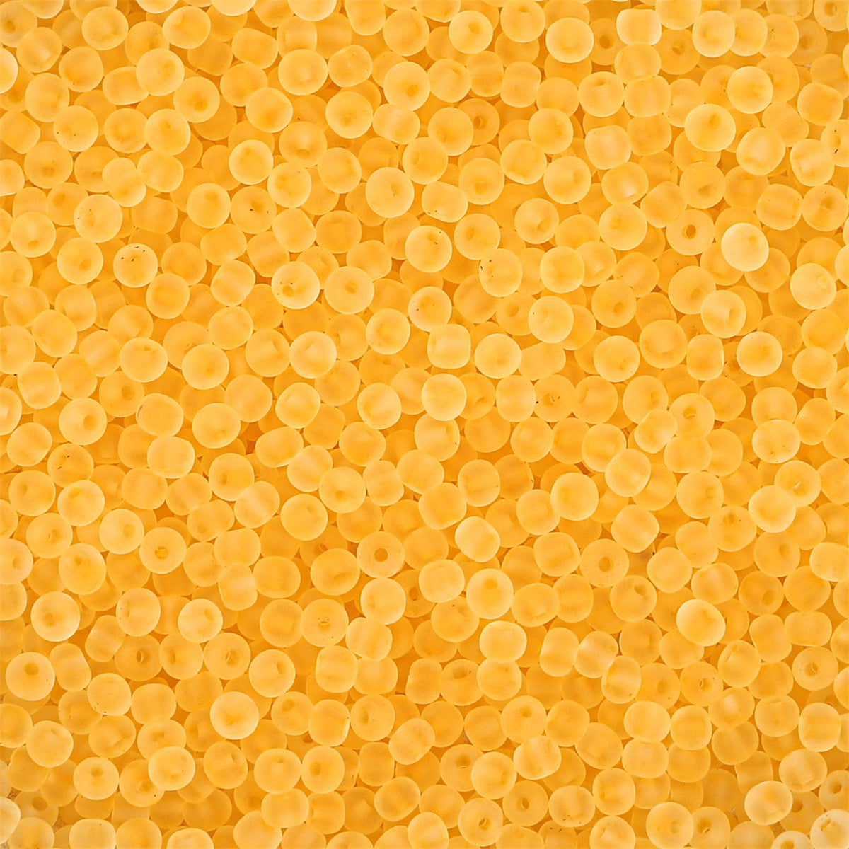 Transparent Frosted Seed Glass Beads 2mm with 1mm Hole 660pcs 37