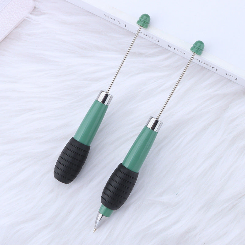 Beadable Telescopic Pen Colorful Ergonomic Rotary Ballpoint 1.0mm 22