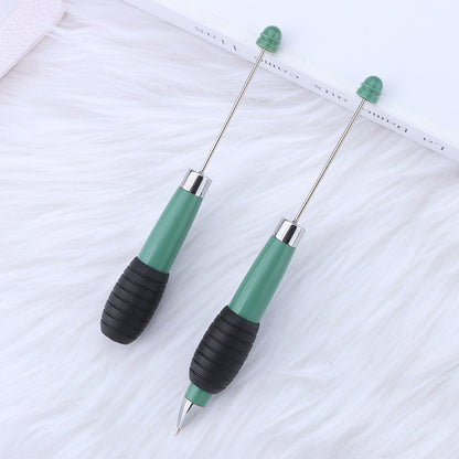Beadable Telescopic Pen Colorful Ergonomic Rotary Ballpoint 1.0mm 22