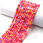 Flat Clay Beads 6mm Colorful Polymer Spacer Disc 10strands 5