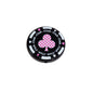 Flat Acrylic Beads 31mm Texas Chip Card Suits Printed 10pcs 11