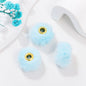 Fabric Fuzzy Abacus Spacer Beads 20mm Large Hole 50pcs 7