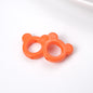 Glossy Painted 22mm Hollow Mickey Head Acrylic Bead Frame 50pcs 13