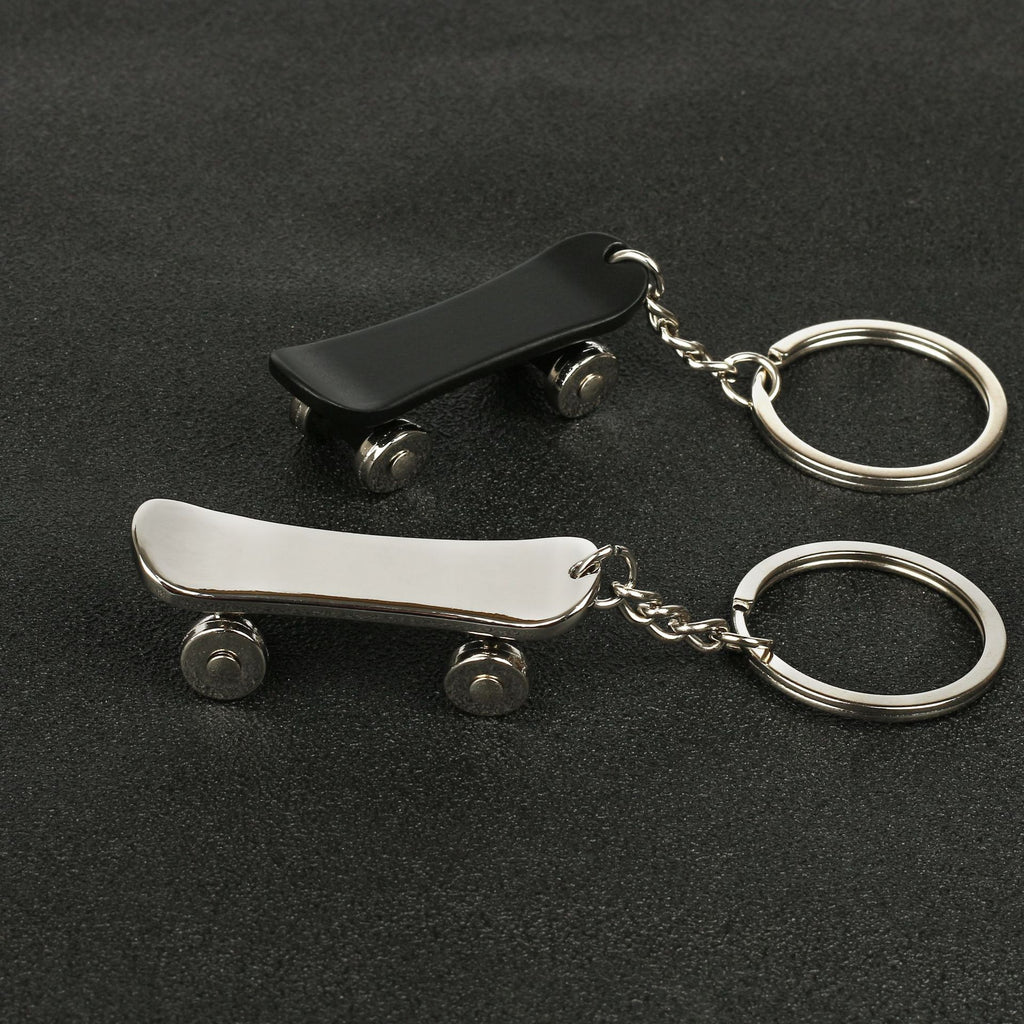 Metal Mini Kick Scooter Keychain Colorful Athletic Charm 2