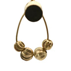 Brass Concave Spiral Metal Beads 2.5-8mm Twisted Groove 100pcs 5