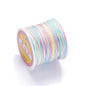 Nylon Rainbow Variegated Beading Thread 0.8mm Diameter 60m Spool 9