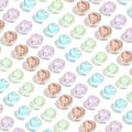 Transparent Color Plated Acrylic Beads 15mm Round 10pcs