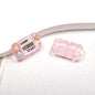 Clear Square Acrylic Beads 25mm Game Console Printed 10pcs 14