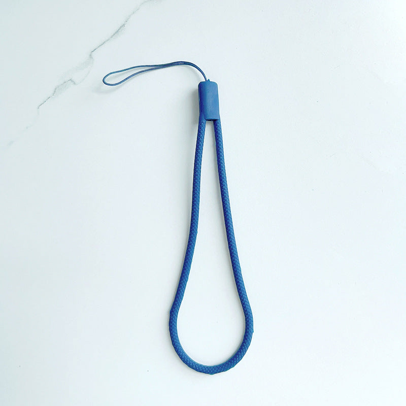 Woven Silicone Phone Charm Lanyard Soft Durable 14cm 8pcs 30