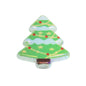 Doodle Christmas Tree Acrylic Beads 20mm Colorful Mixed 10pcs 12