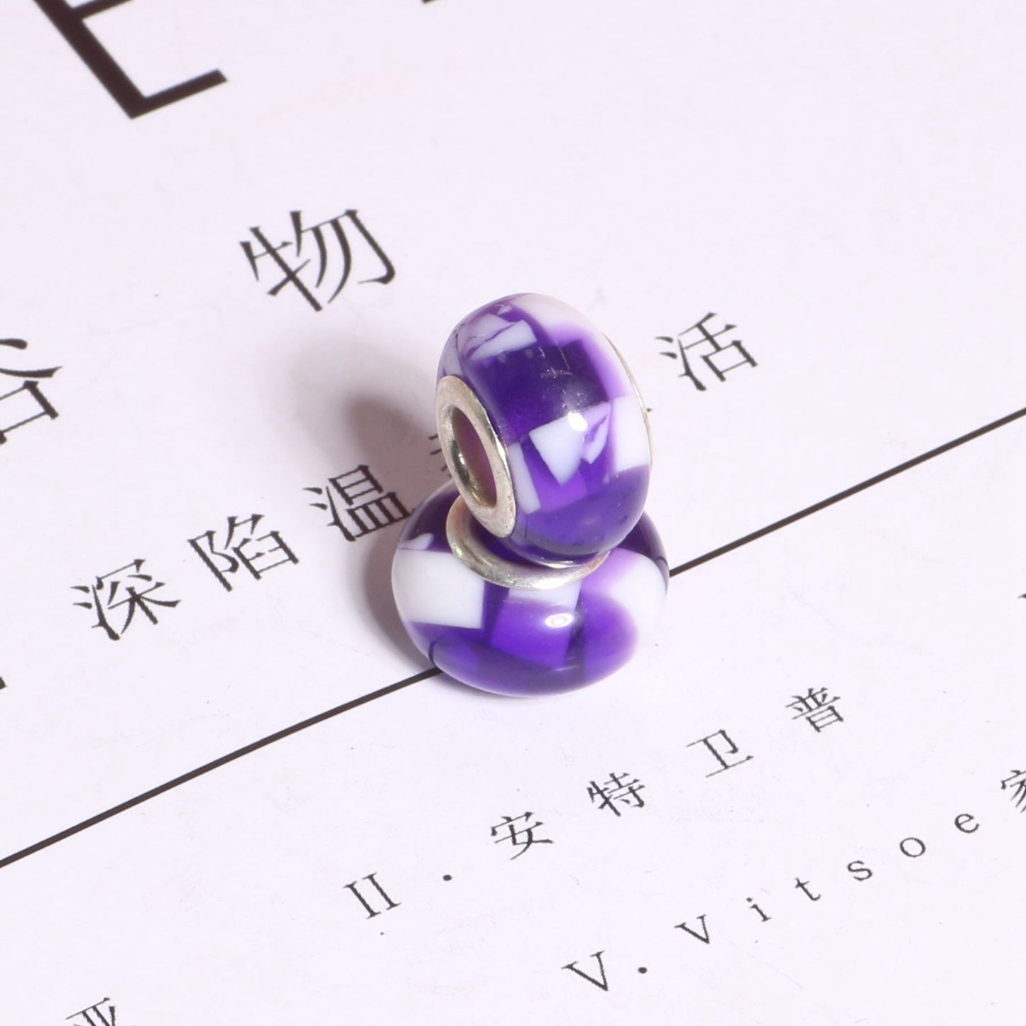 Resin Floral Spacer Beads 14mm Candy Color 50pcs 10