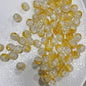 Crackle Round Glass Beads 10mm Vibrant Colors Sparkling Texture 100pcs 25