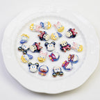 Disney Series Character Resin Beads Playful Faces 20pcs 2