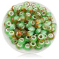 Gradient Resin Spacer Beads 13mm Matte Imitation Opal 40pcs 15