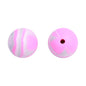 15mm Silicone Beads Candy Color Pastel Mix 20pcs 15