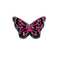 Hand Painted Butterfly Acrylic Beads 25mm Enamel Finish 10pcs 8