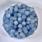 Gilding Gradient Resin Beads 8mm Round Shimmer 100pcs 9