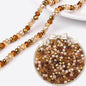 Transparent Flat Glass Beads 6mm Smooth Glossy Finish 200pcs 13