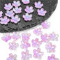Czech Glass Beads Cherry Blossom 10mm Iridescent Pastel 50pcs 17