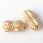 Peanut Metal Beads 15mm Spray Painted Zinc Alloy 20pcs 6