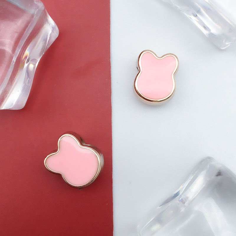 Enamel CCB Plastic Acrylic Beads 9-15mm Large Hole Playful Shapes 40pcs 8