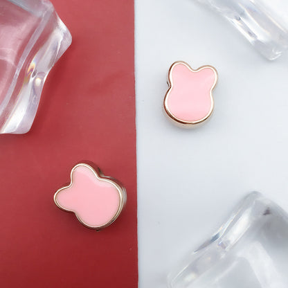Enamel CCB Plastic Acrylic Beads 9-15mm Large Hole Playful Shapes 40pcs 8