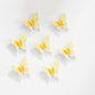 Butterfly Rhinestone Beads 20mm Colorful Alloy Embedded 10pcs 9
