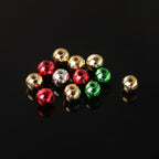 Glossy Christmas Series Acrylic Beads 6mm CCB Plastic 200pcs 3