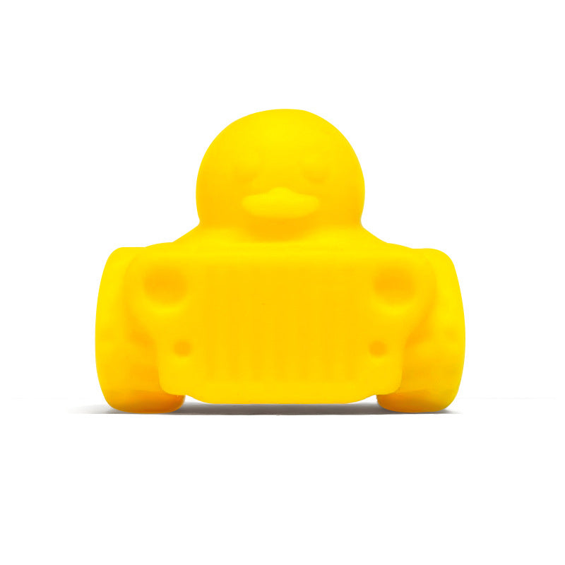 Silicone 3D Focal Beads Tank Duck Sitting in Tank 20pcs 11
