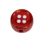 Plating Star and Heart Button Acrylic Beads 11mm Assorted Colors 50pcs 27