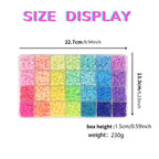 Heishi Clay Beads 6mm Rainbow Colors Polymer 1box 4200pcs 3