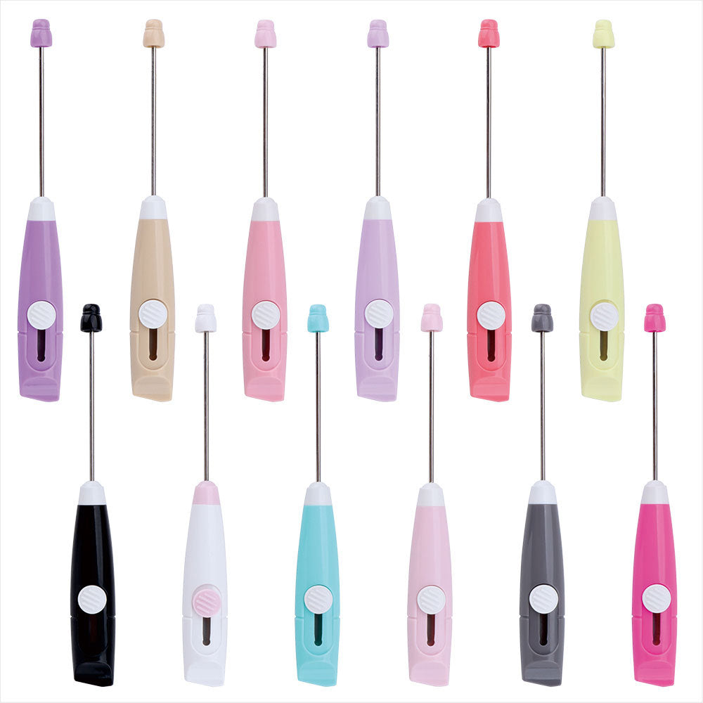 Beadable Retractable Parcel Opening Knife Slim Pastel Colors 2