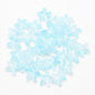 Electroplated Starfish Glass Beads 13-14mm Transparent 30pcs 32
