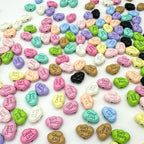 Cartoon Cloud Metal Beads 12mm Painted Alloy 20pcs 2