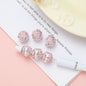 Round Rhinestone Beads 16mm Clustered Crystal Alloy 10pcs 3