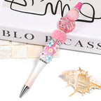 Transparent Plating Yarn Heart Acrylic Beads 22mm 50pcs 2