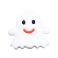 Silicone Focal Beads Halloween Ghost Pumpkin Bat Designs 10pcs 37
