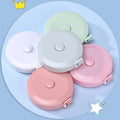 Retractable Dual Scale Plastic Measuring Tapes 5cm Compact 2pcs