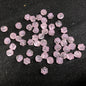 Czech Glass Beads Pumpkin 8mm Pastel Glow Grooved 100pcs 17