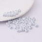 Cube Metal Beads 5mm Baking Painted Zinc Alloy 50pcs 9