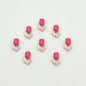 Tulip Metal Beads 14mm Two-Color Baking Painted Alloy 10pcs 7